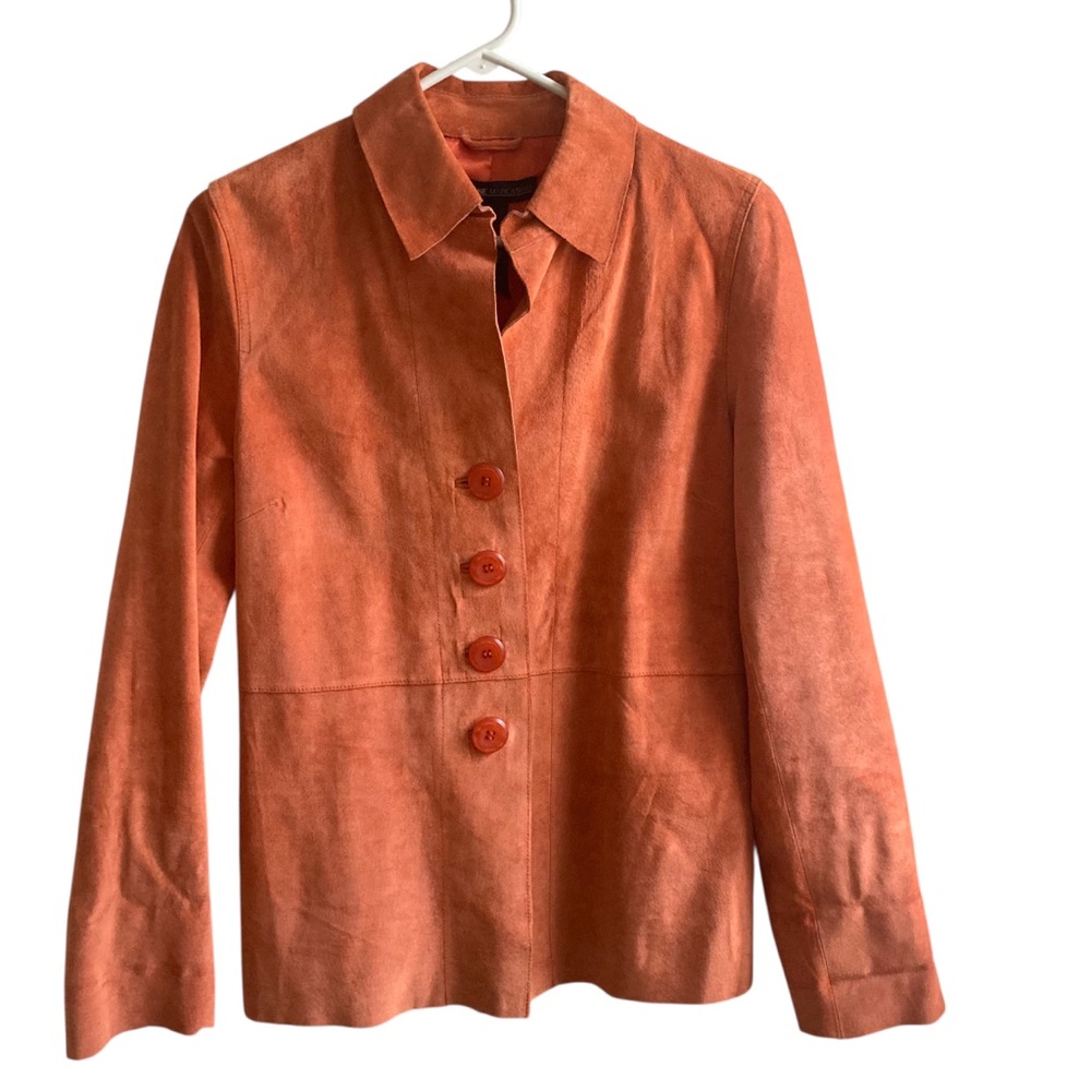 Women's Orange Blazer